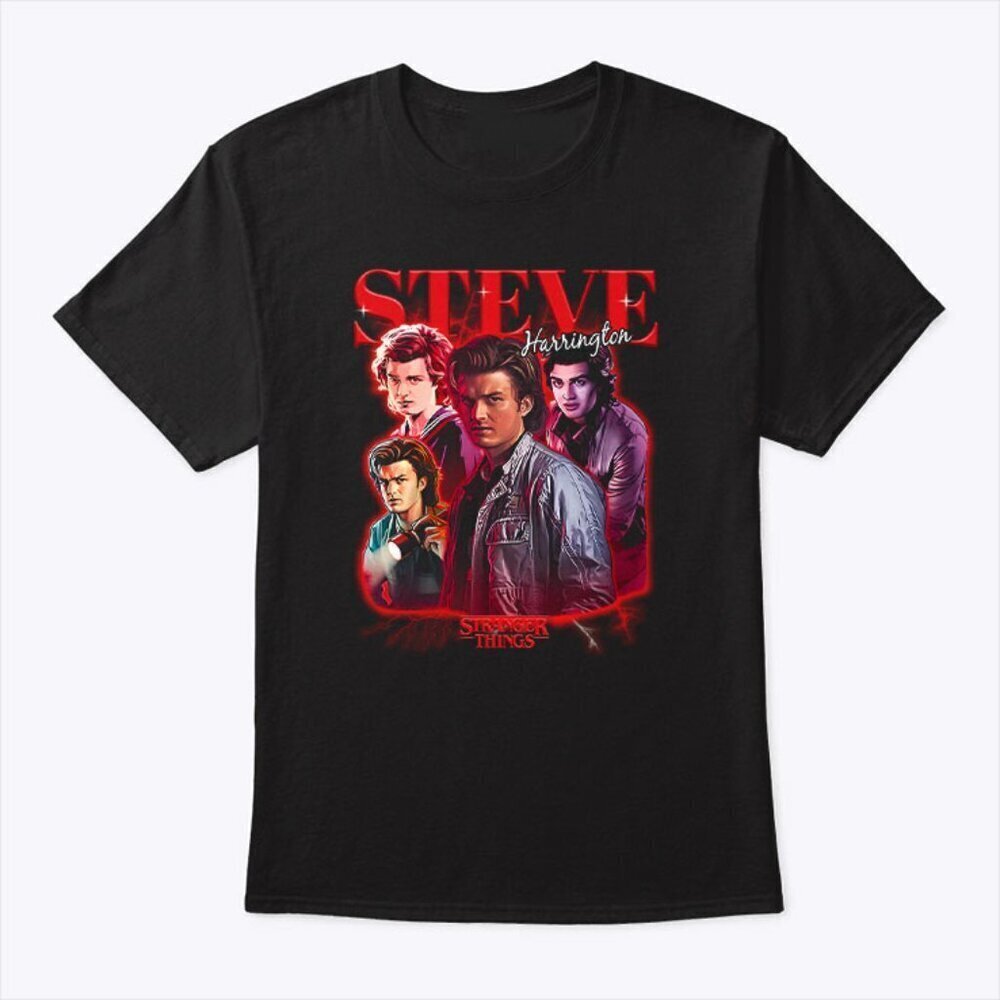 Stranger Things Steve Harrington Unisex T Shirt .